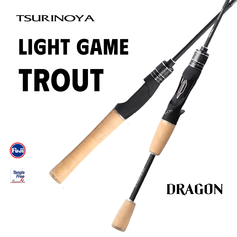 Kastking Reel Zephyr - Wędka TSURINOYA Light Trout Rod DRAGON