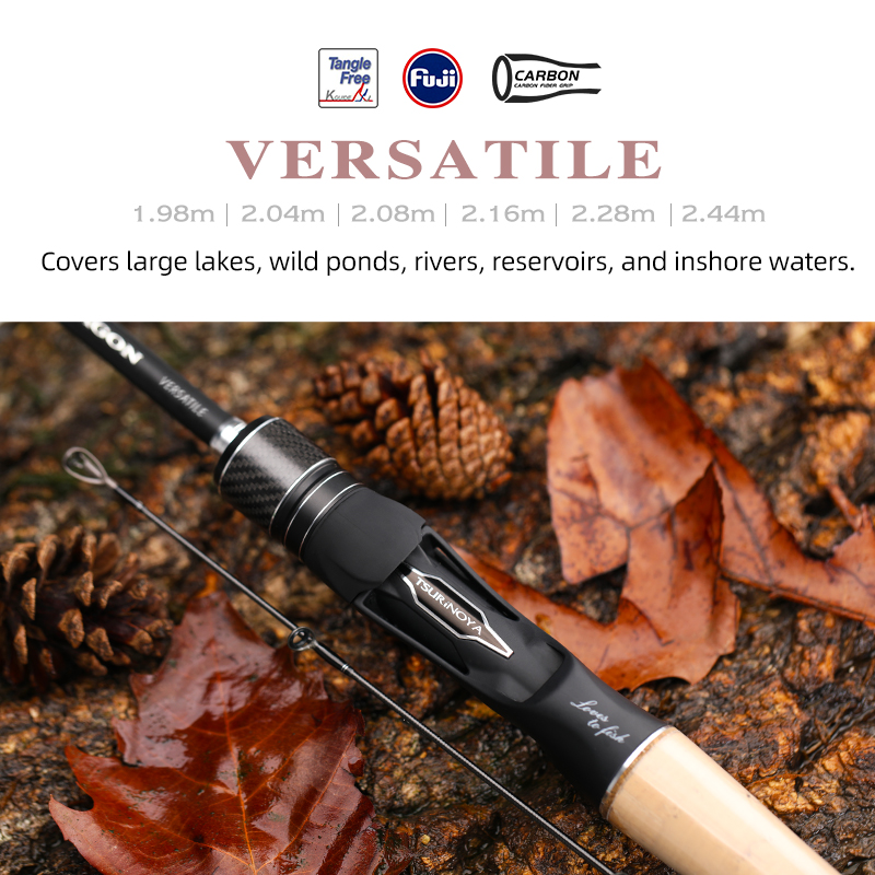 Wędka TSURINOYA DRAGON 1.98m 2 – Kastking Reel Zephyr recenzja i cena